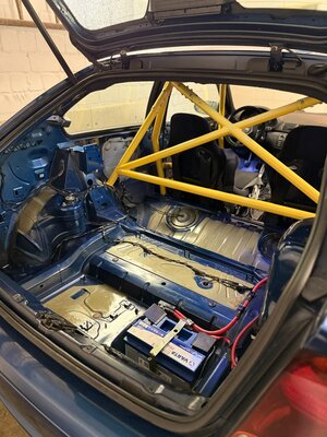 noch unlackierter Innenraum